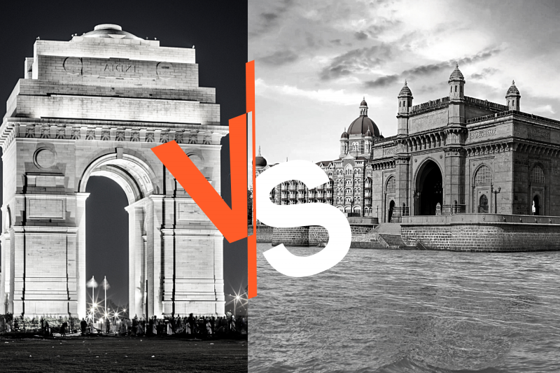 Delhi ou Mumbai ? Ou arriver en Inde?