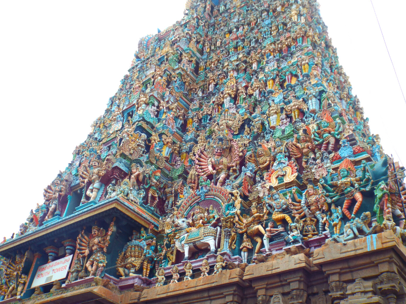 Tour du temple de Meenakshi