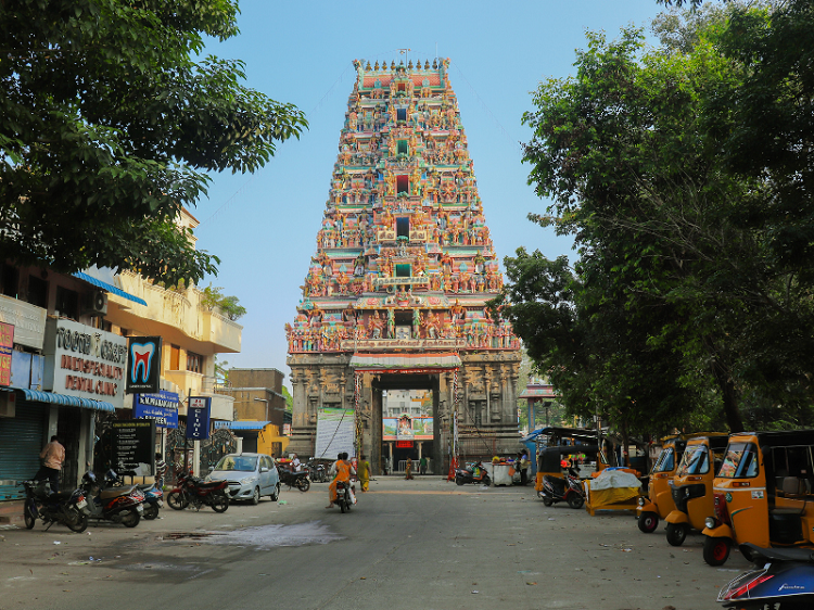 temple dravidien a chennai