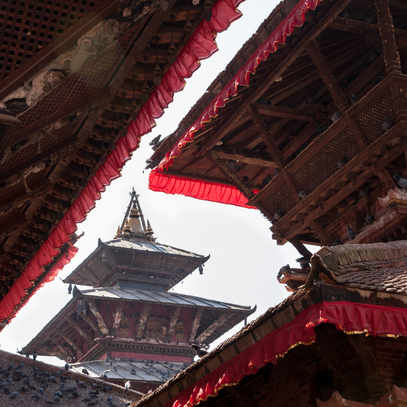 Jour 08 : Vol de Pokhara à Katmandou